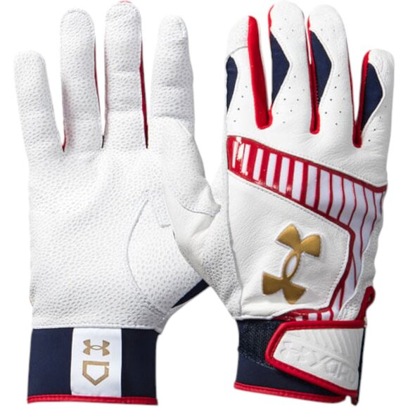 Under Armour UA Yard Baseball Batting Gloves Men's Size Large - Picture 1 of 5